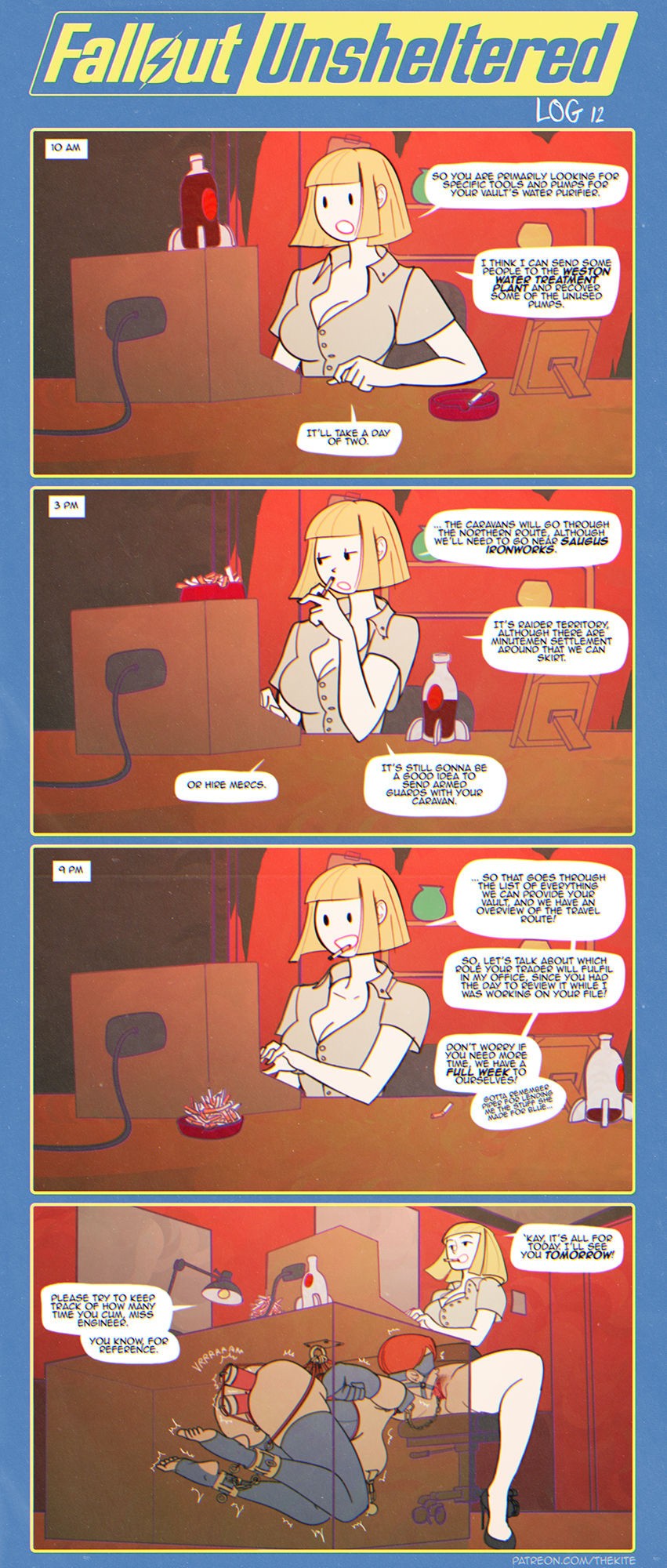 Fallout Unsheltered porn comic picture 16