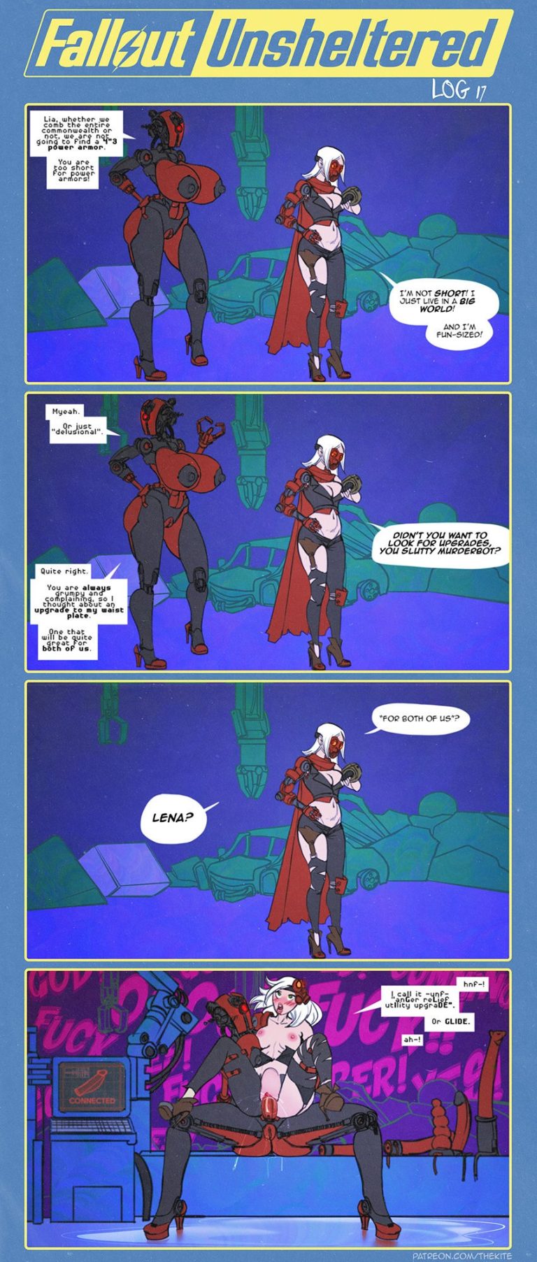 Fallout Unsheltered porn comic picture 21