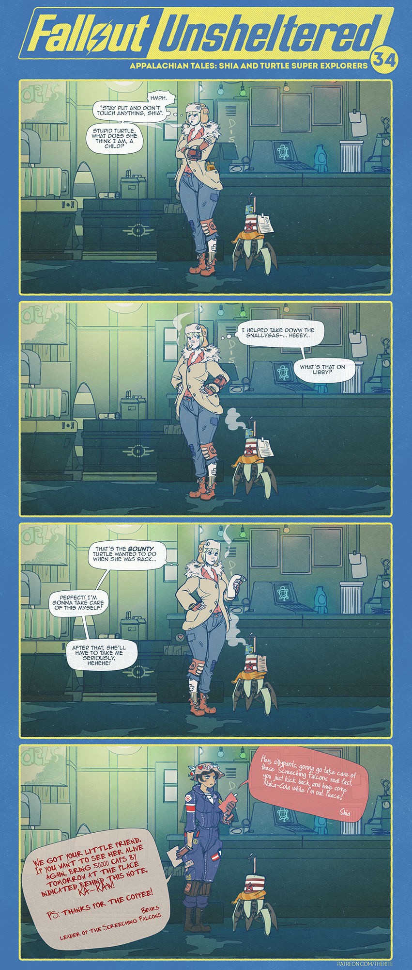 Fallout Unsheltered porn comic picture 38