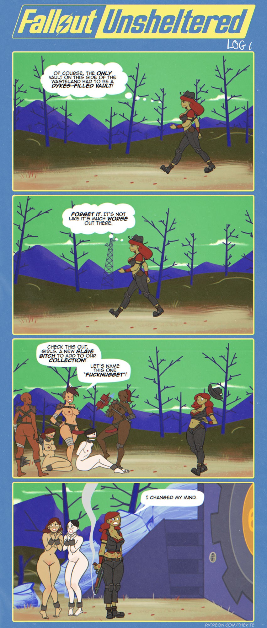 Fallout Unsheltered porn comic picture 6