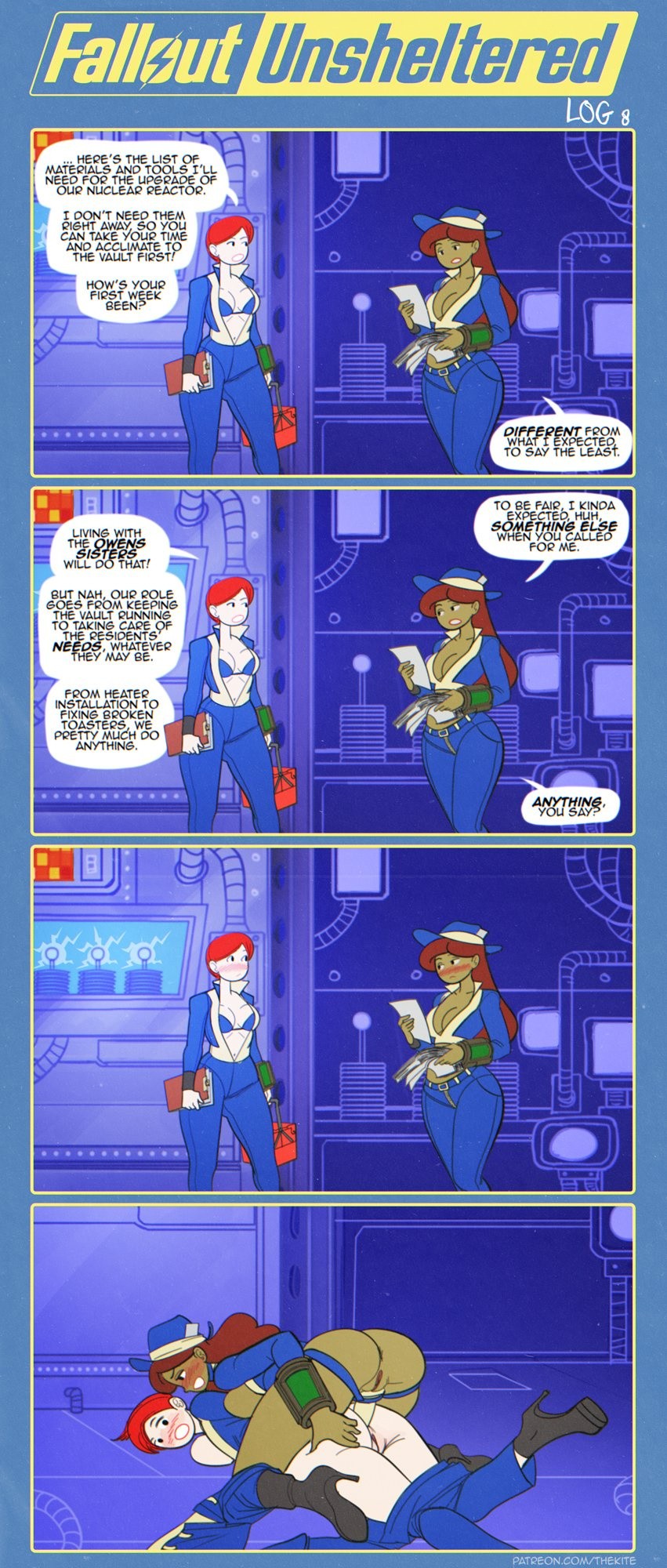 Fallout Unsheltered porn comic picture 8
