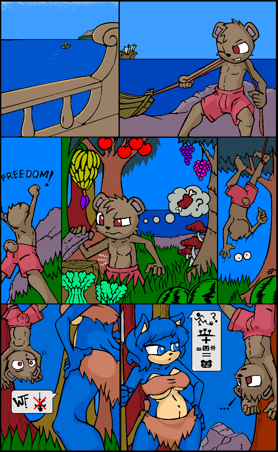 Family Made Island porn comic picture 2