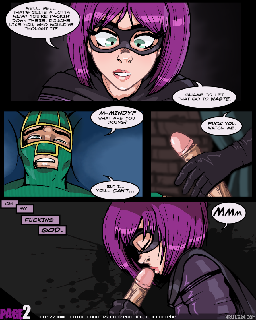 Fuck Ass - Hit Girl Gets Popped porn comic picture 2