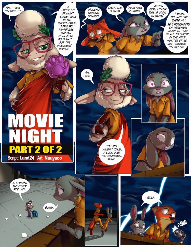 Guilty! Judy & Nick Go to Jail porn comic picture 26