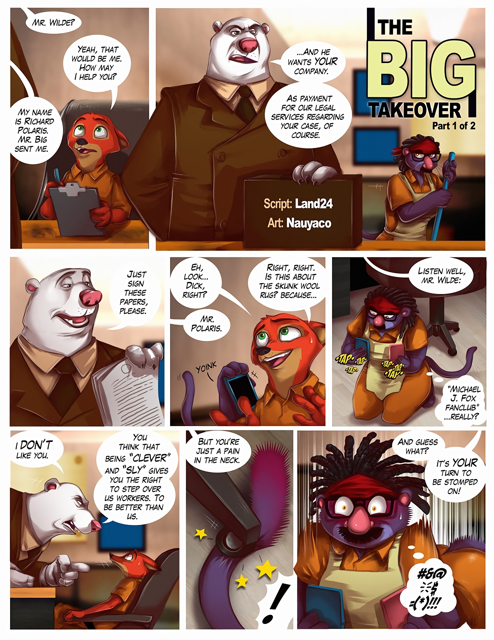 Guilty! Judy & Nick Go to Jail porn comic picture 8