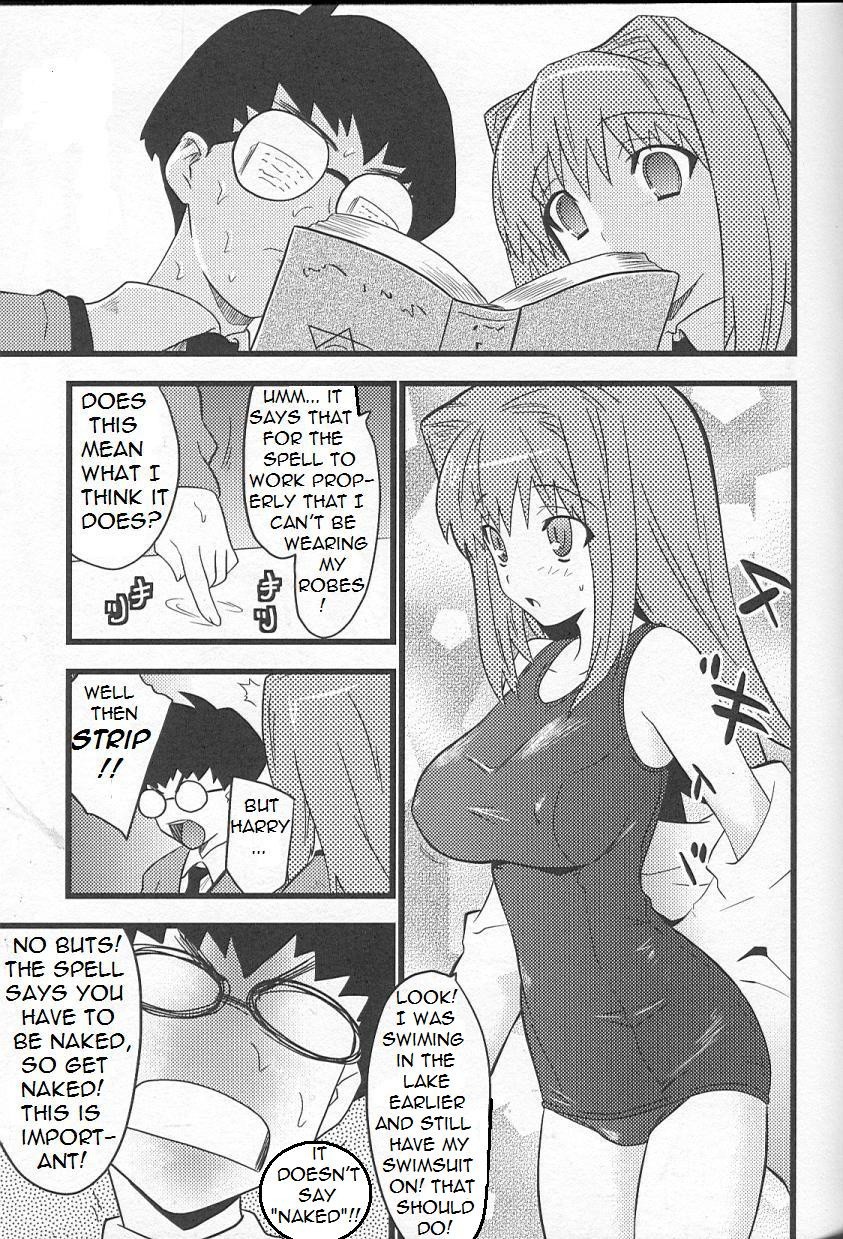 Harry Potter and the Spell of Dark Orgasm hentai manga picture 4