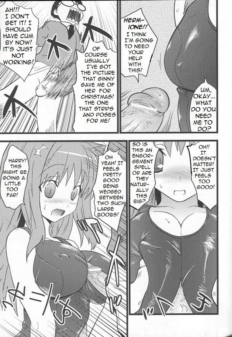 Harry Potter and the Spell of Dark Orgasm hentai manga picture 6