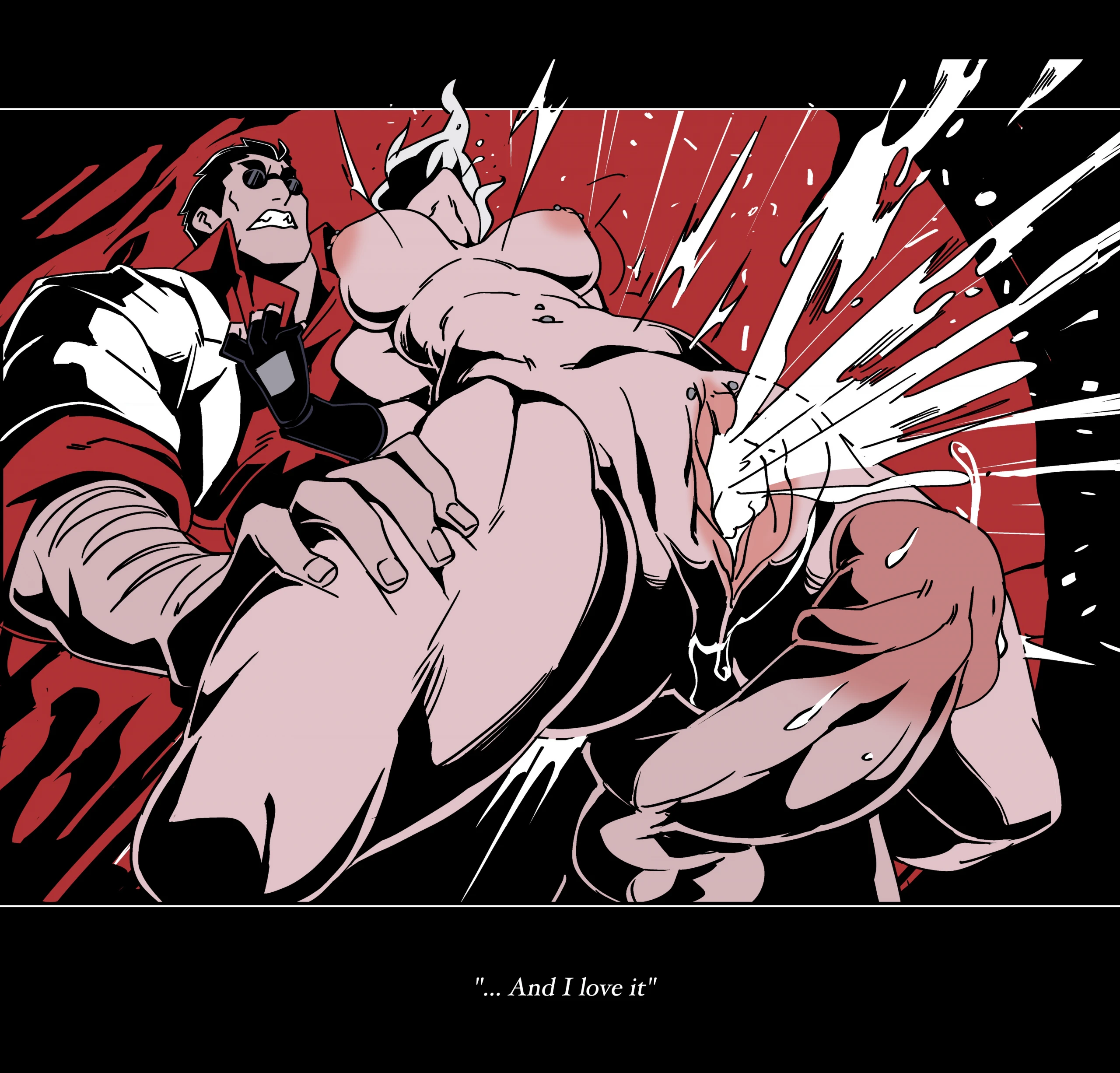 Helltaker Fanart Madness porn comic picture 124