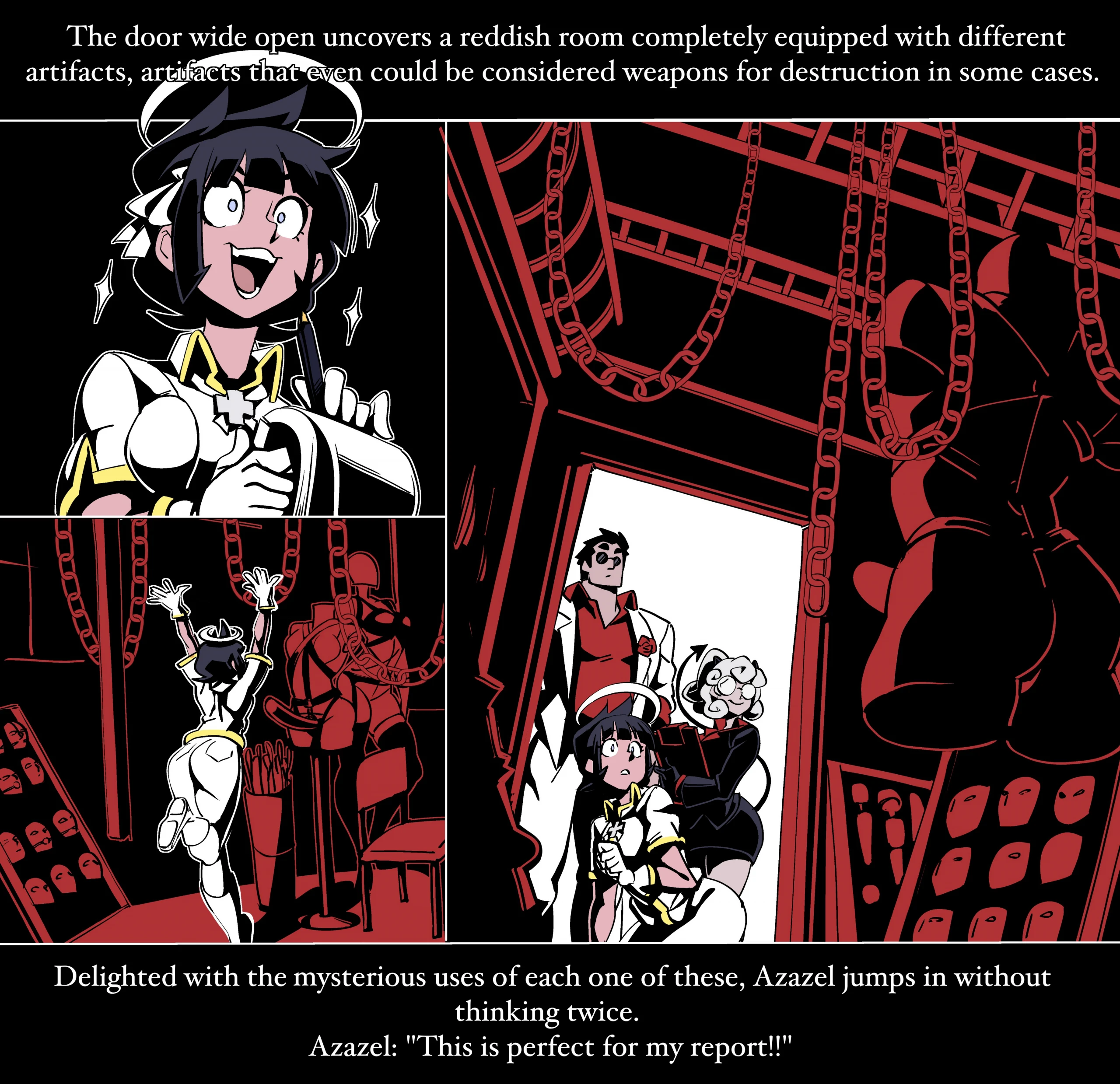 Helltaker Fanart Madness porn comic picture 145