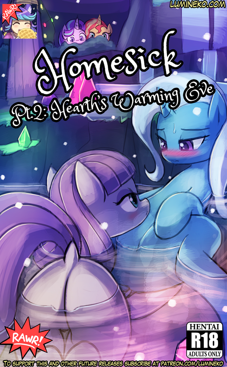 Homesick Part 2: Hearth's Warming Eve porn comic picture 1