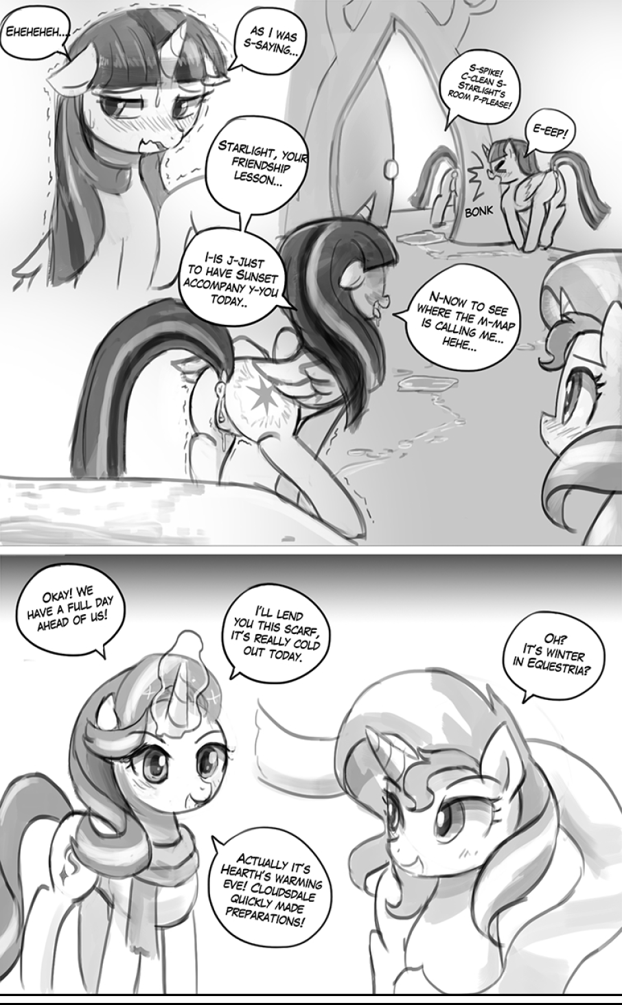 Homesick Part 2: Hearth's Warming Eve porn comic picture 7