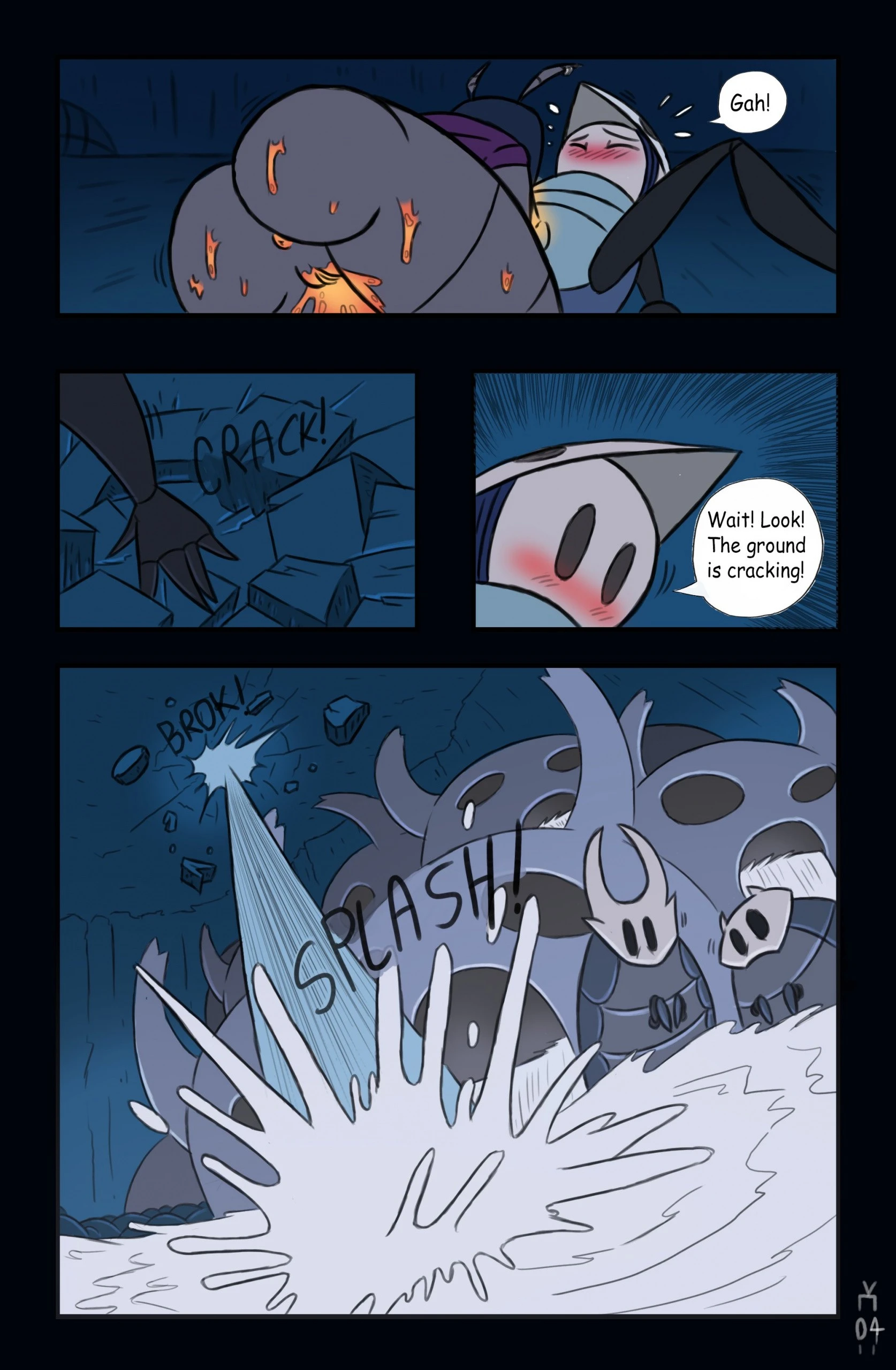 Horny Knight porn comic picture 10