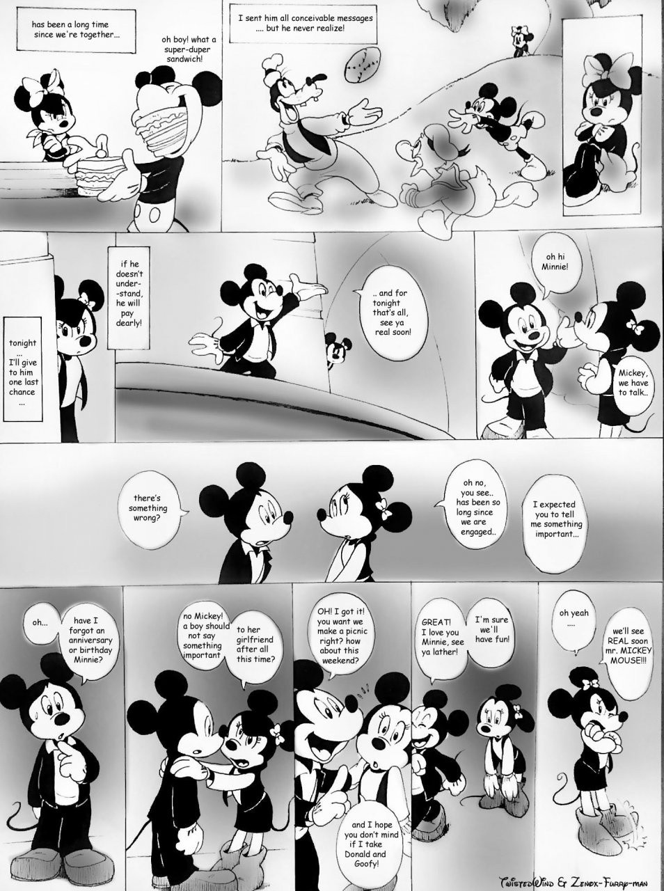 House of Mouse XXX porn comic picture 2