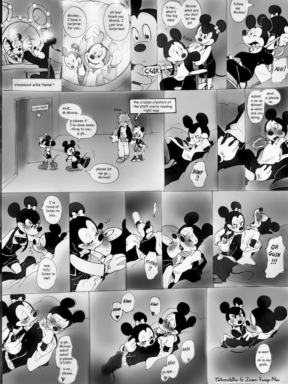 House of Mouse XXX porn comic picture 3