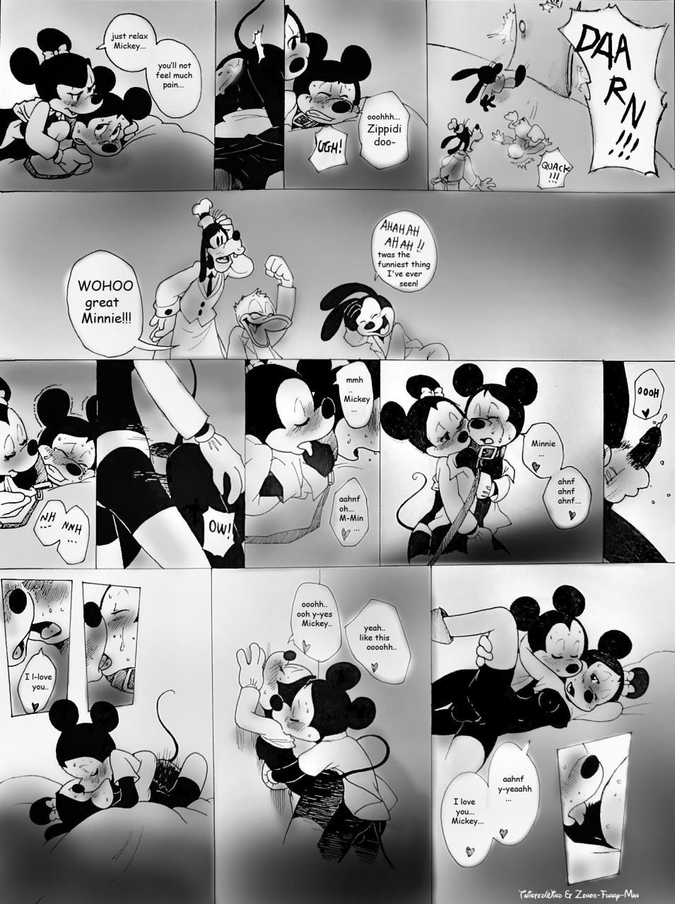 House of Mouse XXX porn comic picture 6