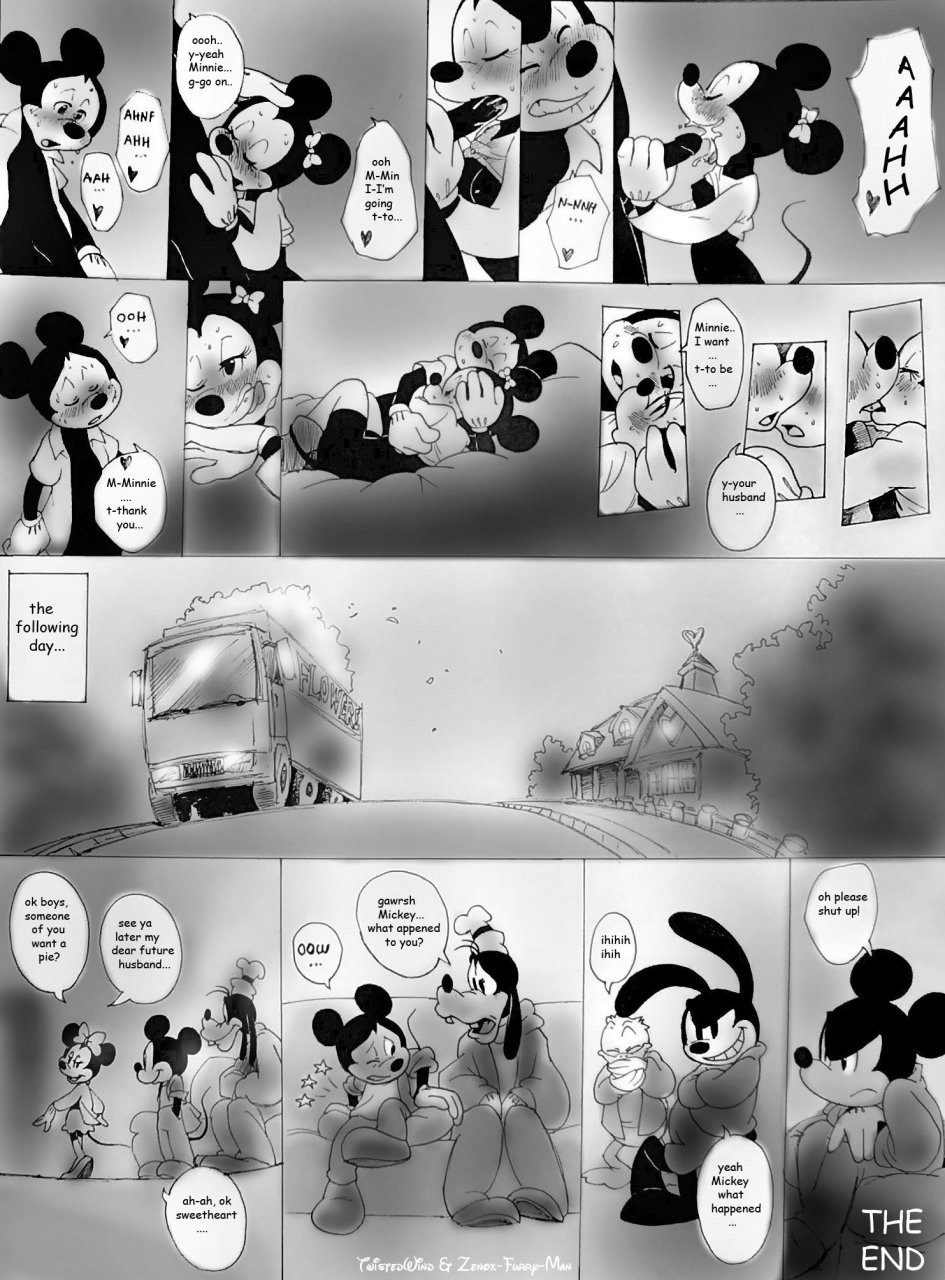 House of Mouse XXX porn comic picture 7