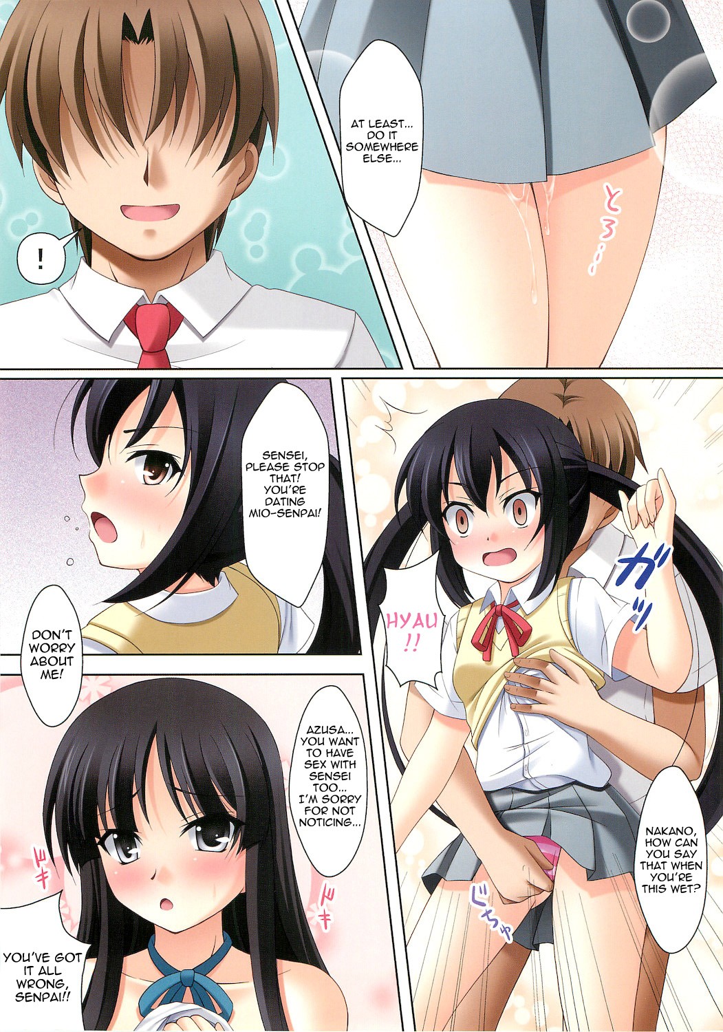 How to bring up K-ON Girl hentai manga picture 8