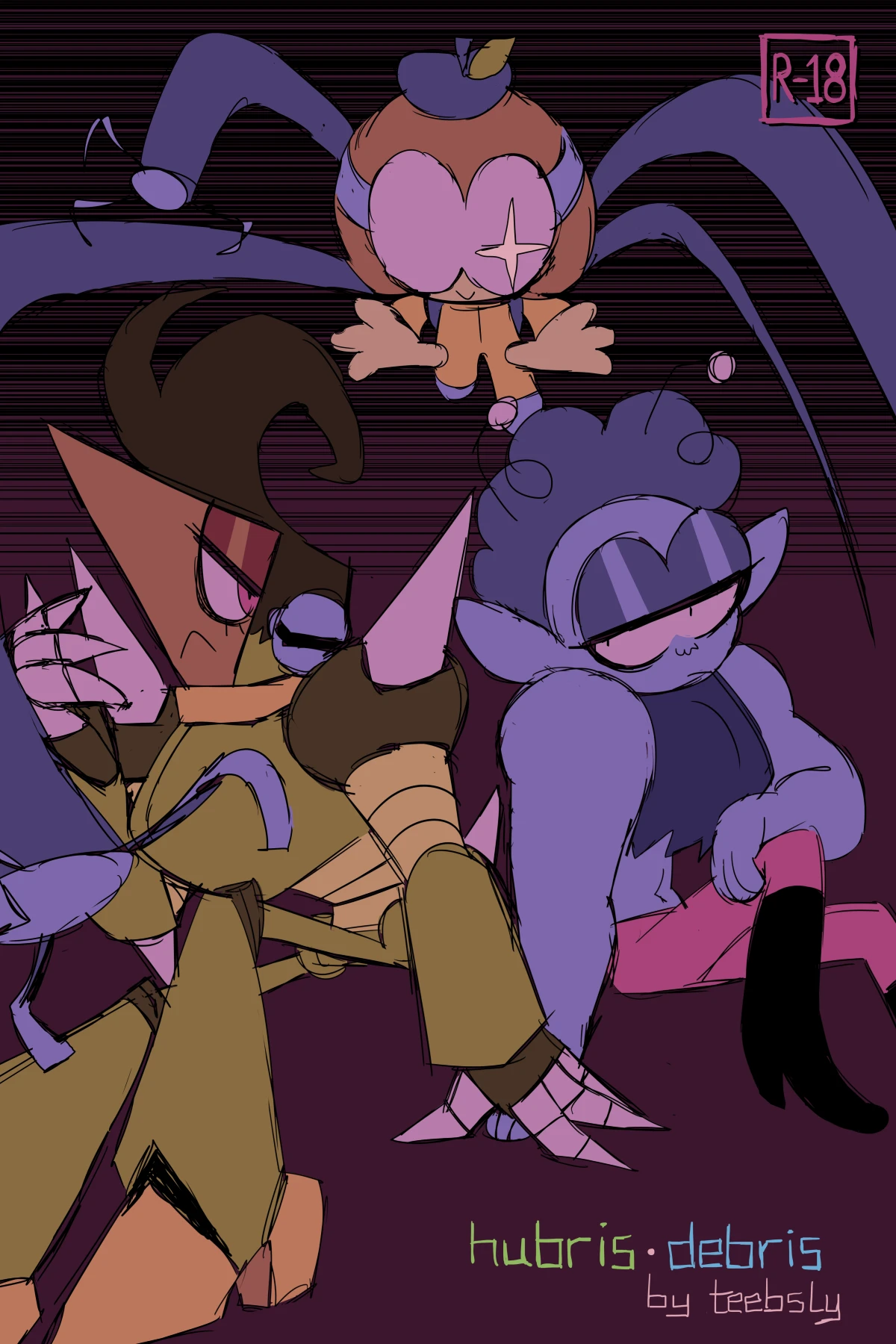 Hubris Debris porn comic picture 1