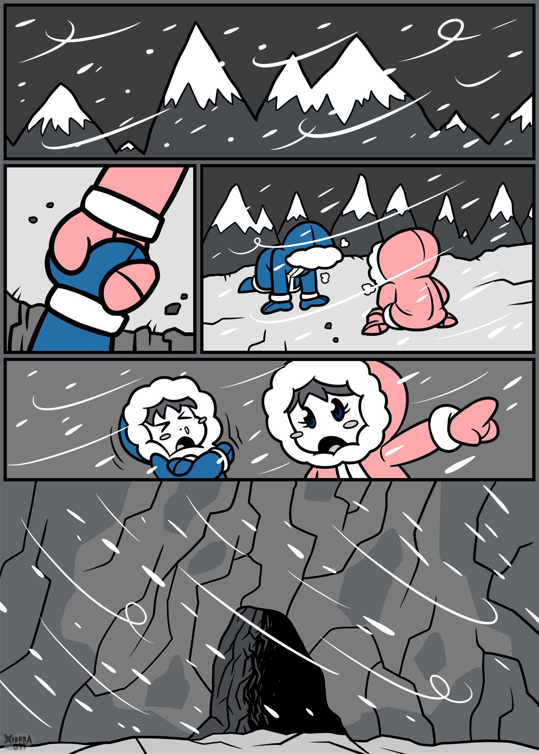 Ice Climber Xierra099 porn comic picture 2