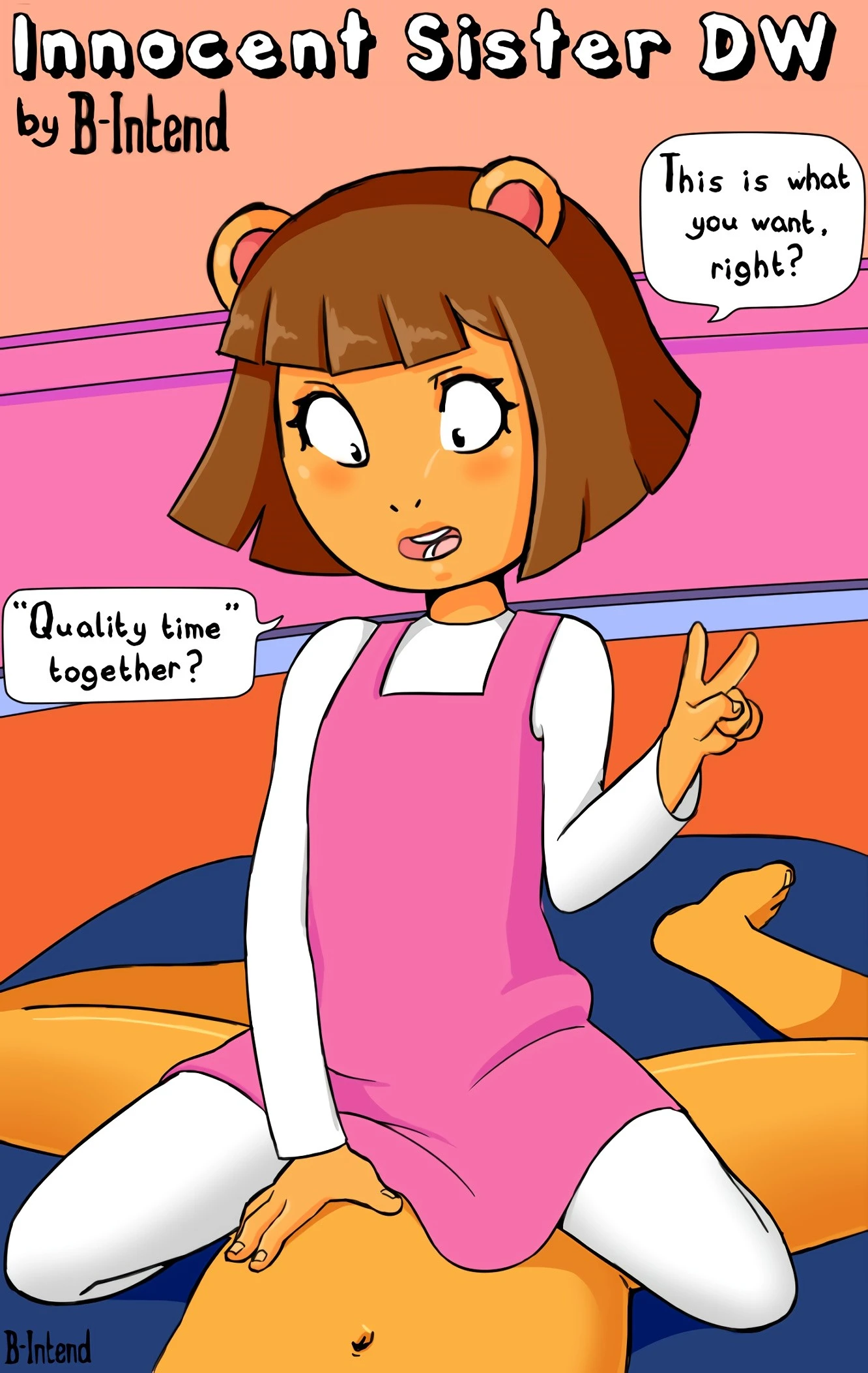 Innocent Sister DW porn comic picture 8