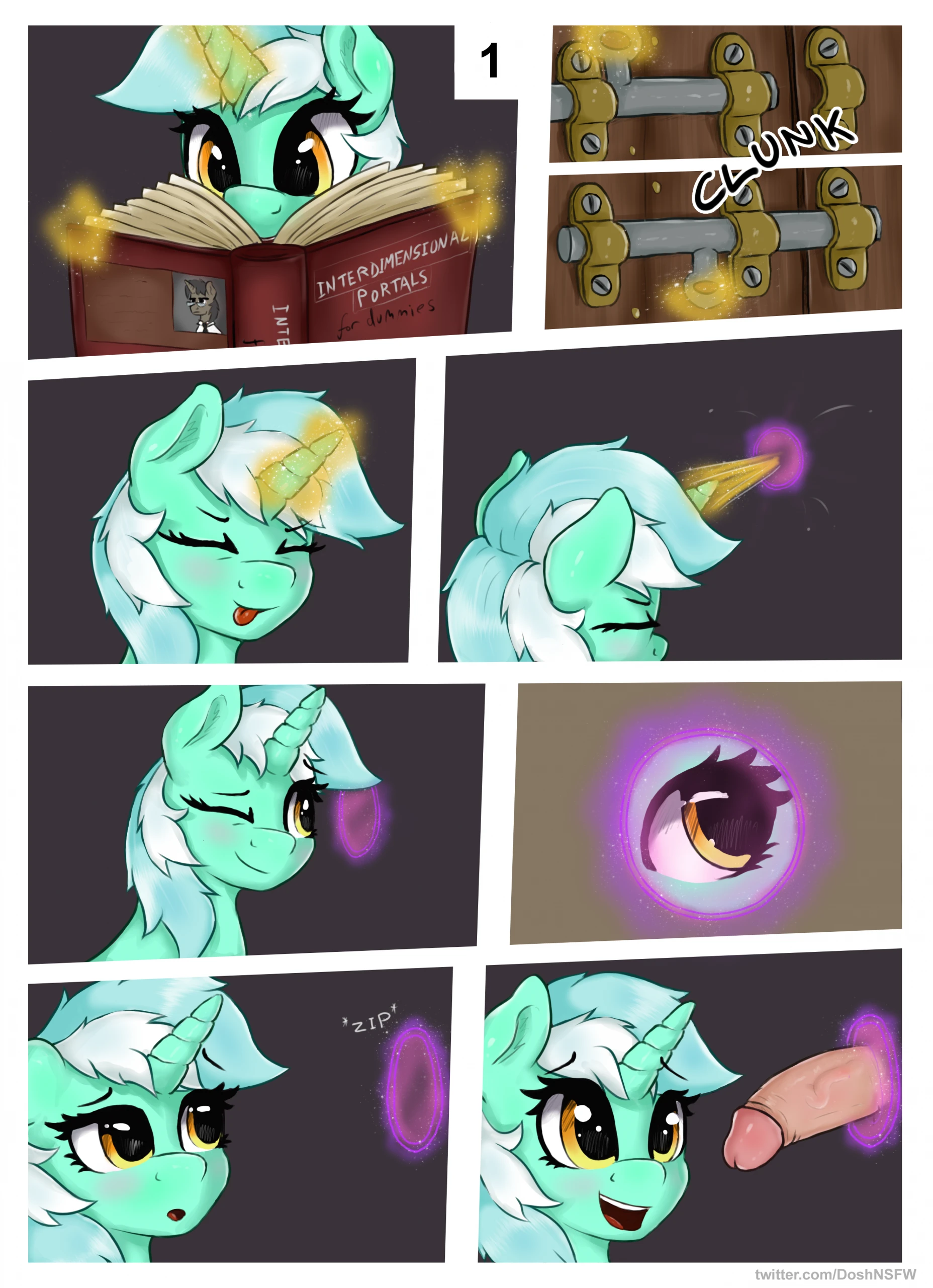 Interdimensional Portals porn comic picture 1