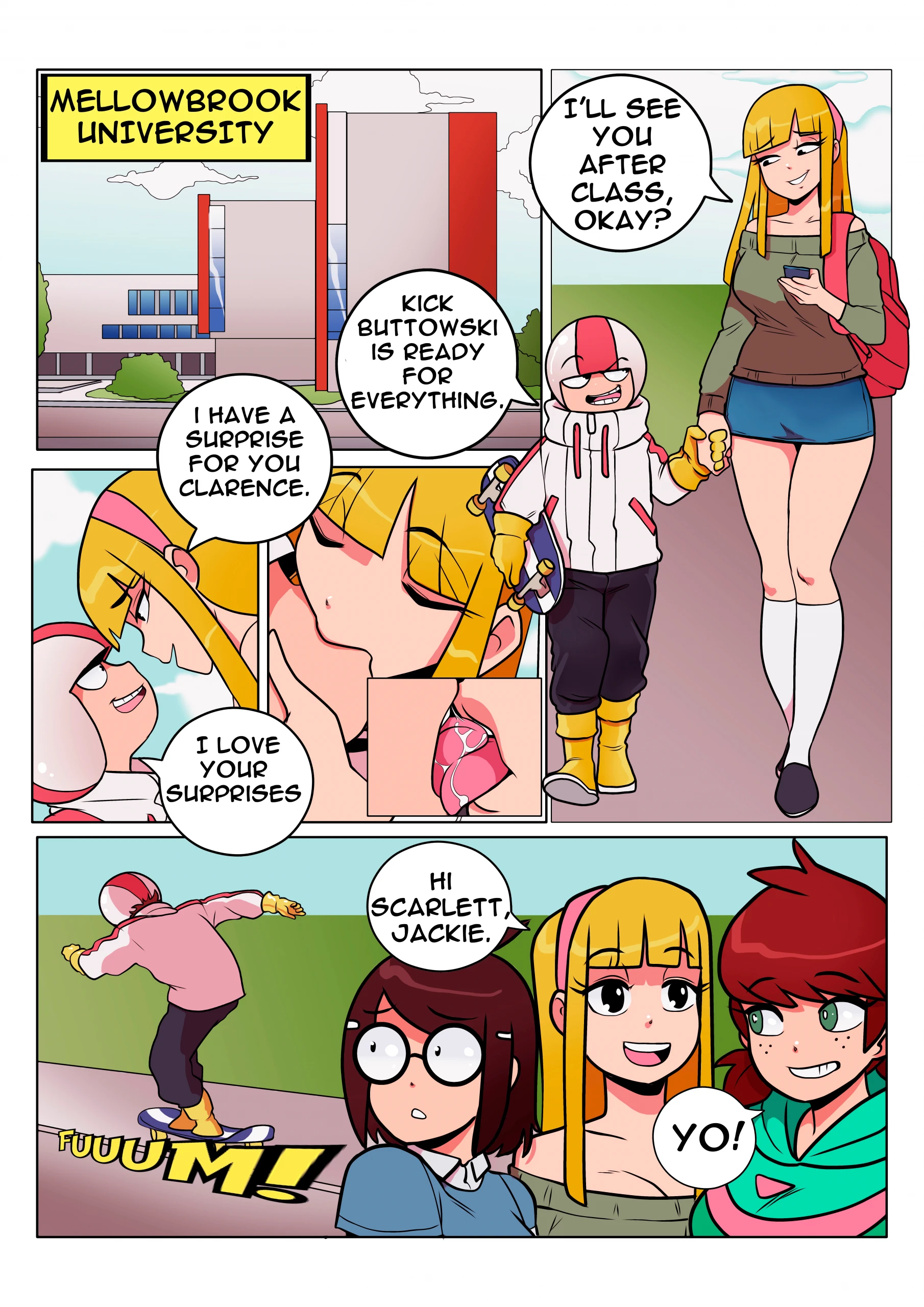 Kick Buttowski Knows Babes porn comic picture 2