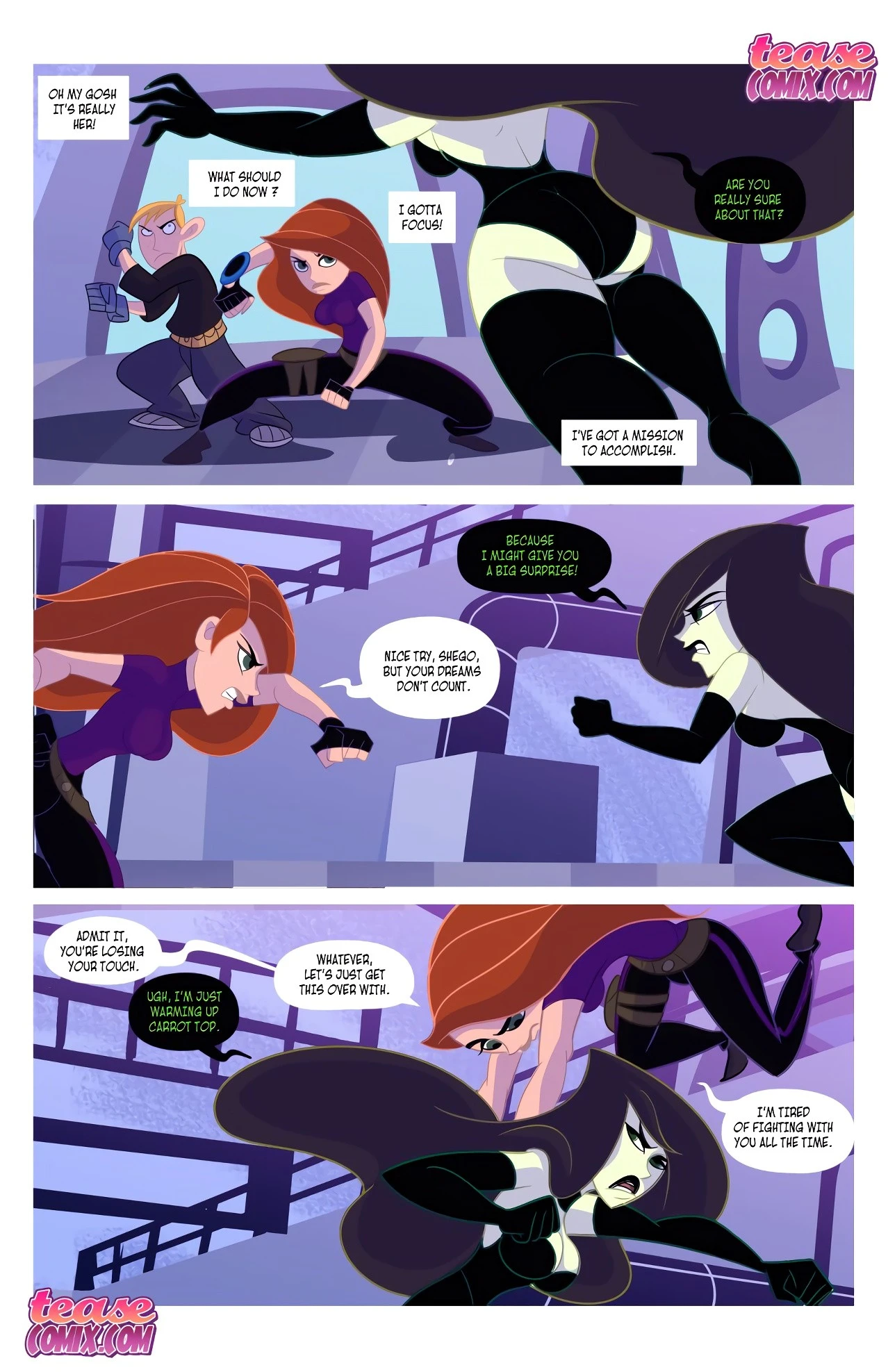 Kinky Possible - A Villain's Bitch Remastered 2 porn comic picture 3