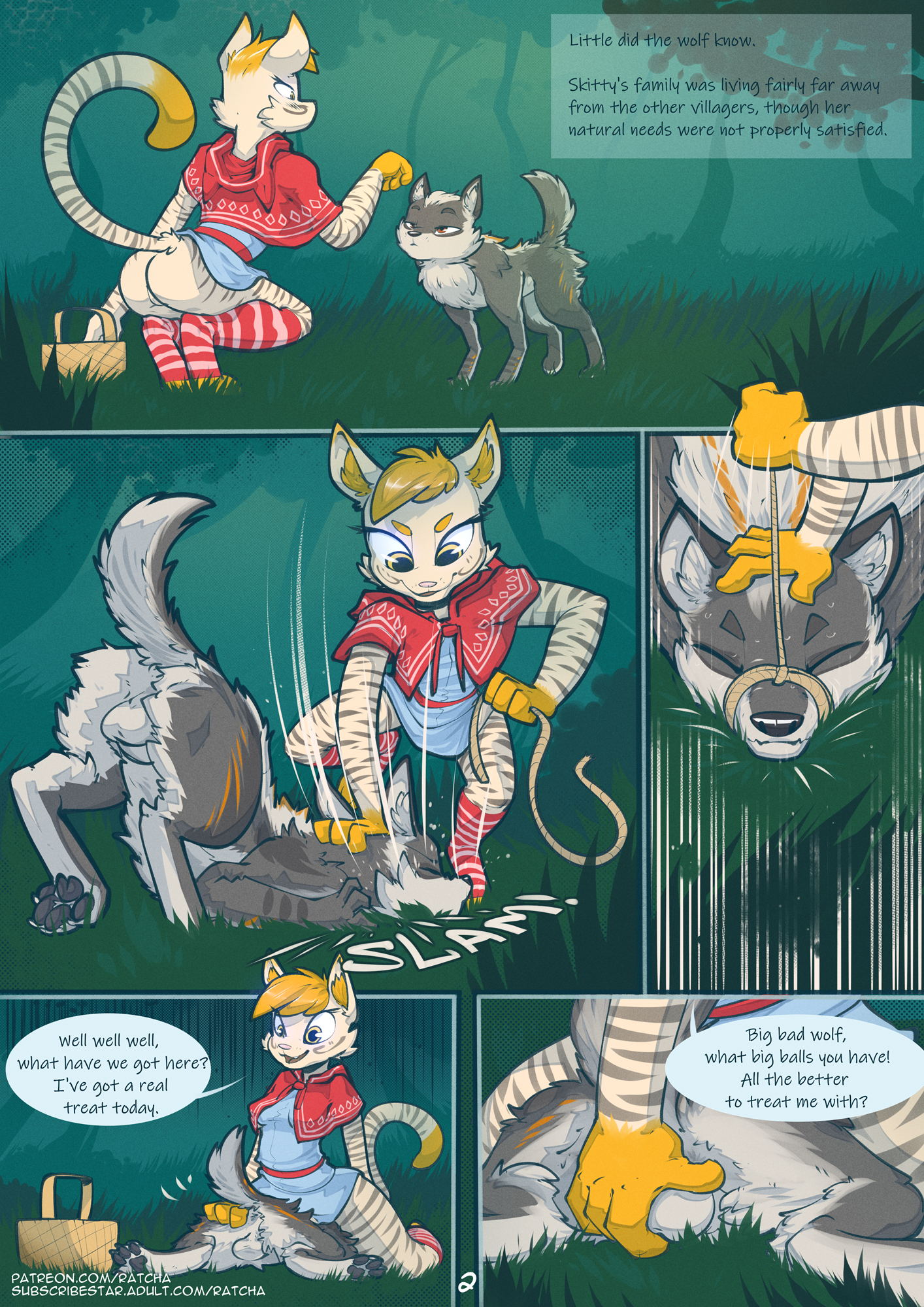 Little Red Riding Hood - Ratcha porn comic picture 2