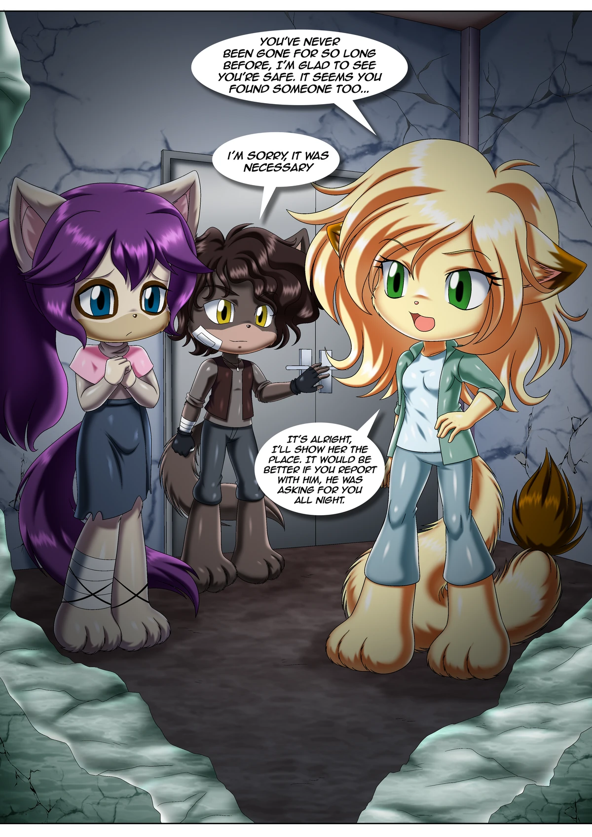 Little Tails 10: Run porn comic picture 21