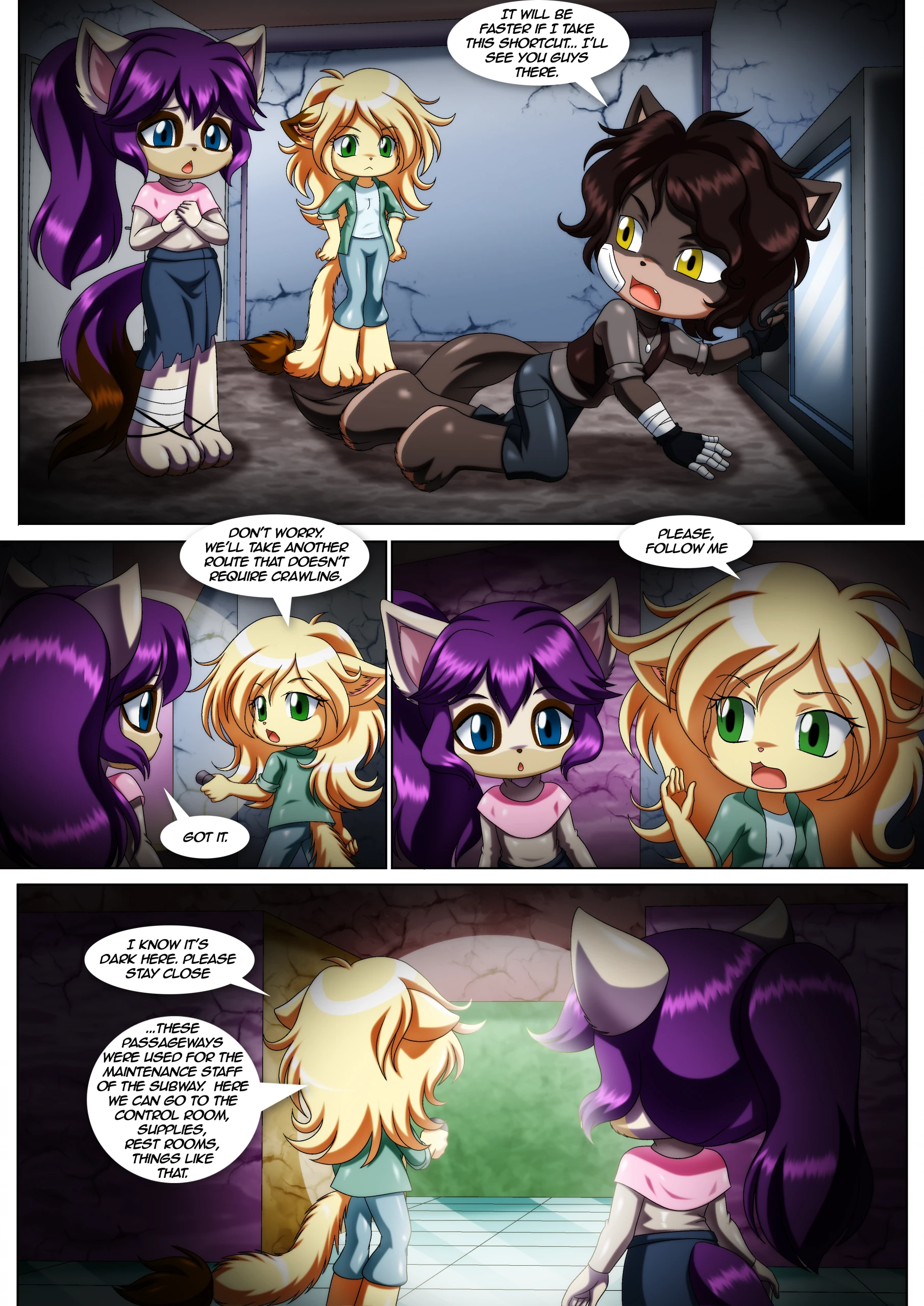 Little Tails 10: Run porn comic picture 22