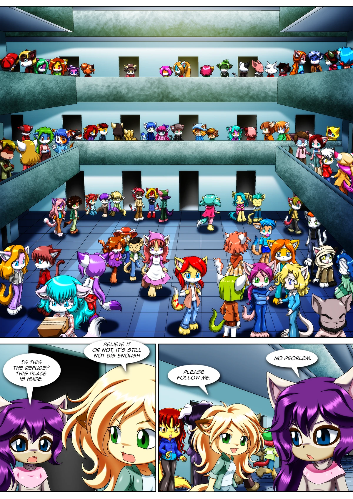 Little Tails 10: Run porn comic picture 24