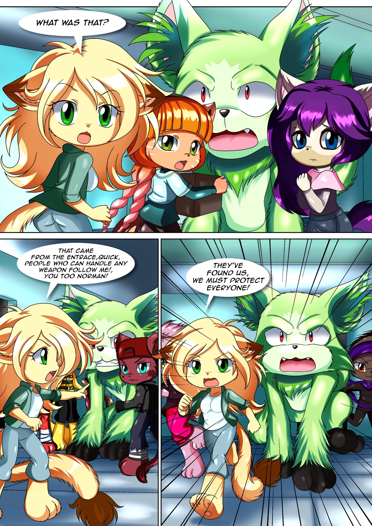 Little Tails 10: Run porn comic picture 33