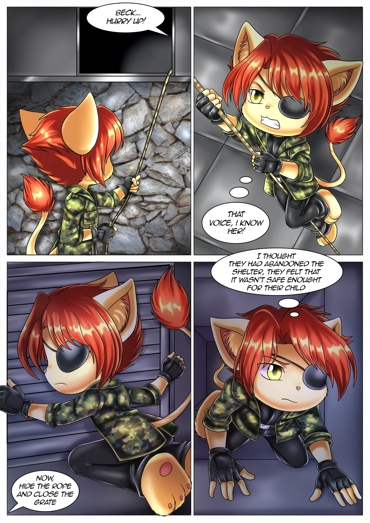 Little Tails 10: Run porn comic picture 50