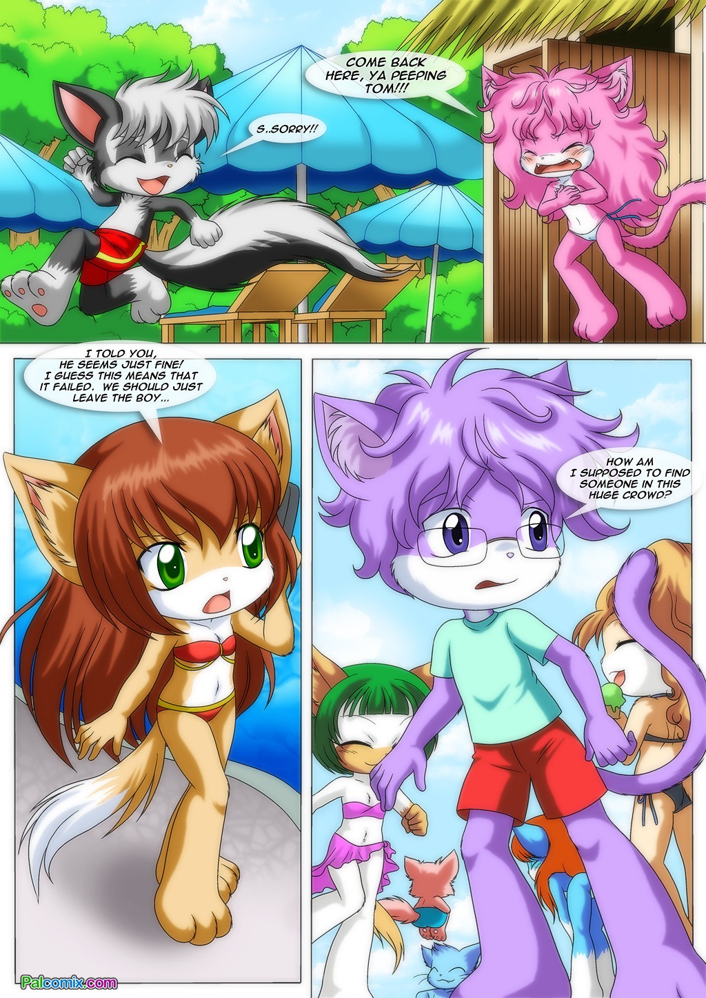 Little Tails 5: Lucky and Unhappy porn comic picture 10