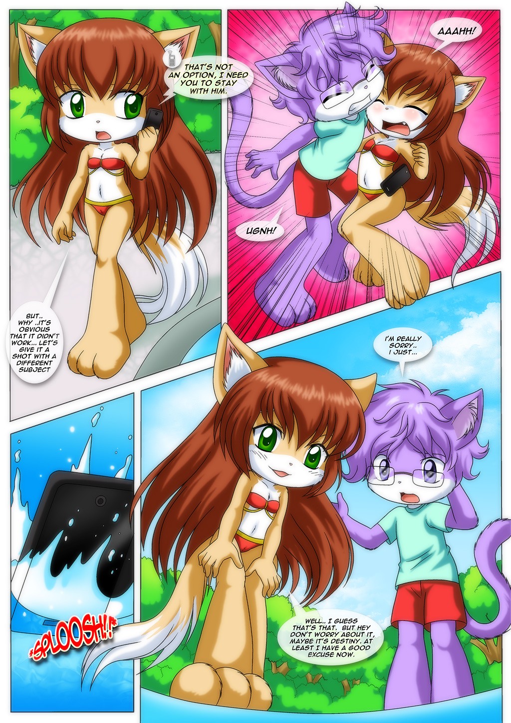Little Tails 5: Lucky and Unhappy porn comic picture 11