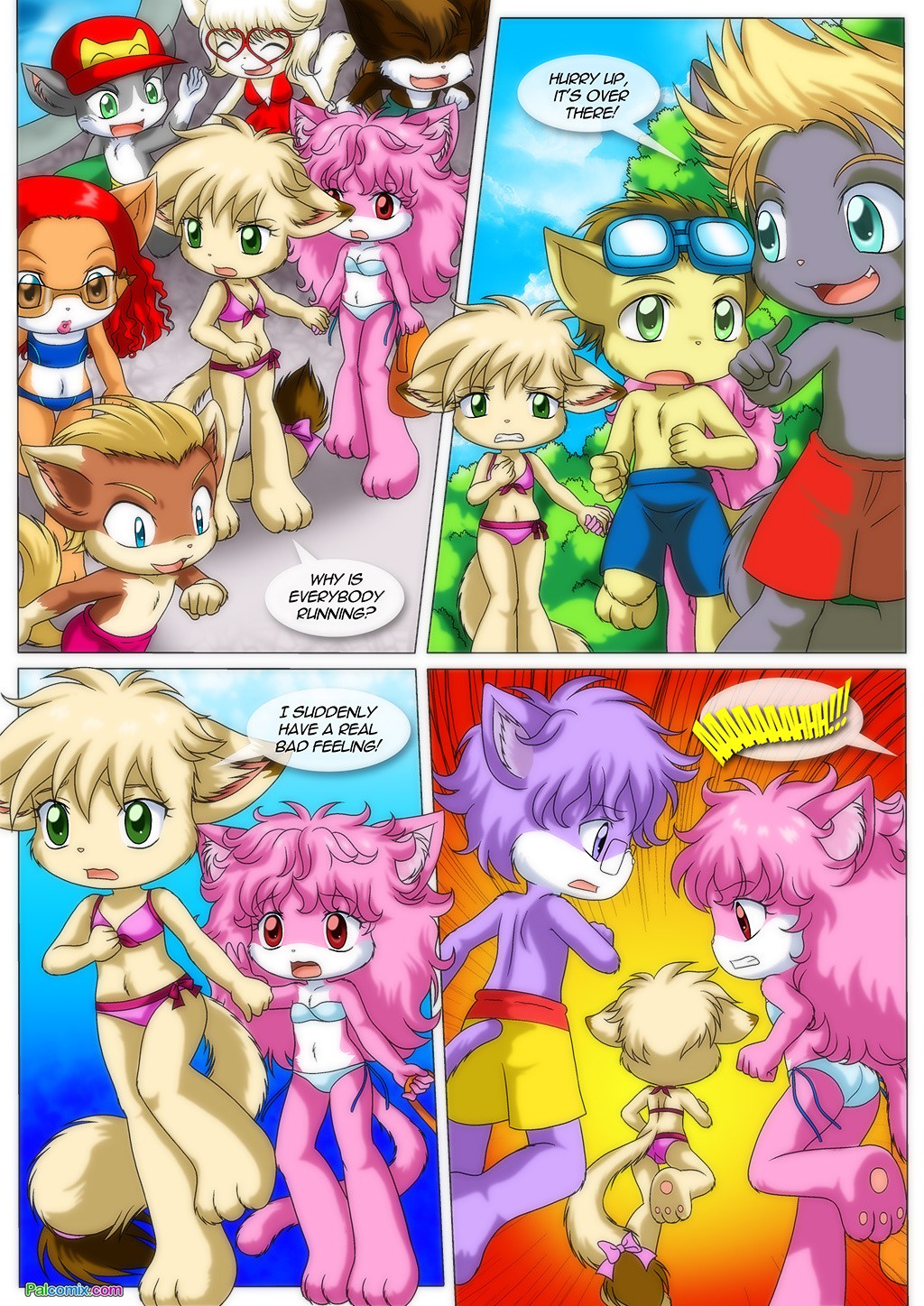 Little Tails 5: Lucky and Unhappy porn comic picture 19