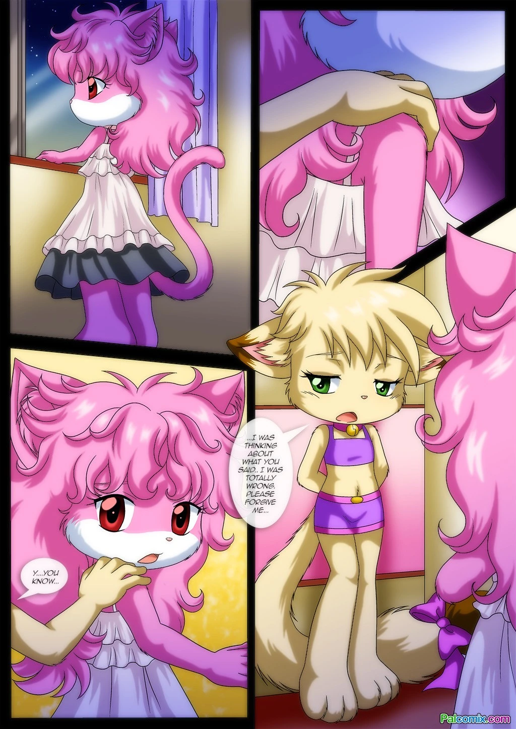 Little Tails 5: Lucky and Unhappy porn comic picture 2