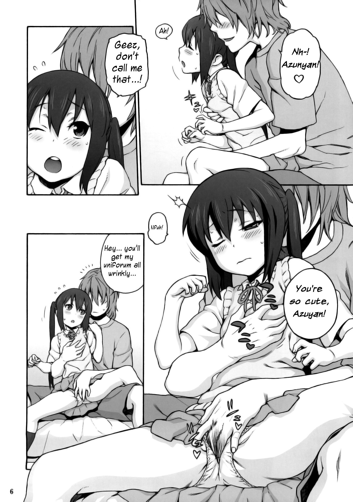 Love Love Azunyan hentai manga picture 3