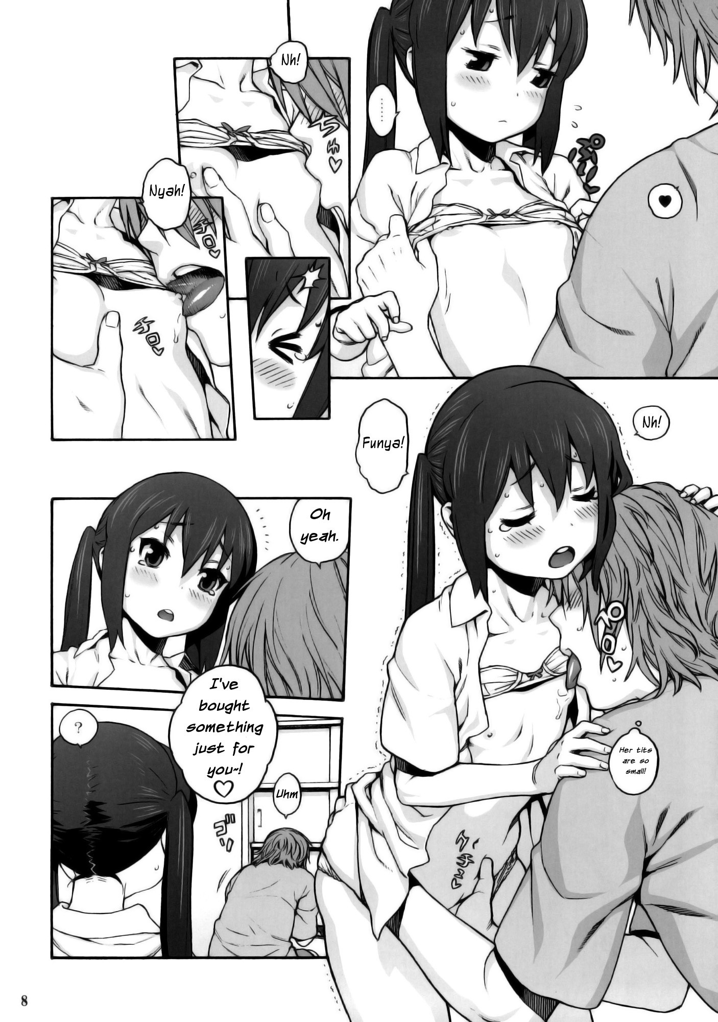 Love Love Azunyan hentai manga picture 5