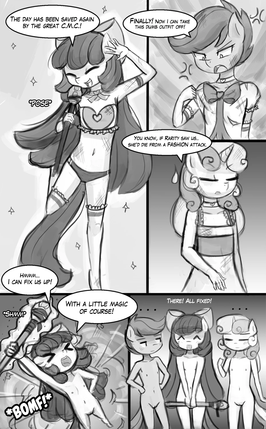 Magical Mishap porn comic picture 2