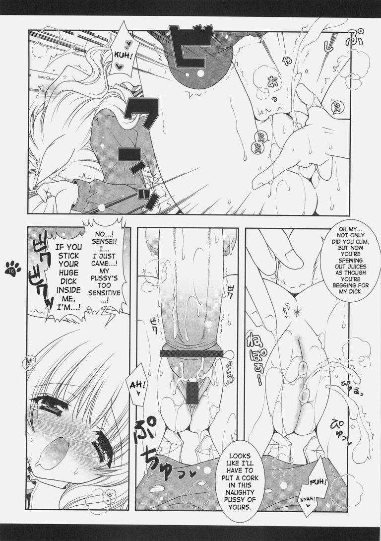 Mahou Shoujo Moeneko Ron hentai manga picture 12