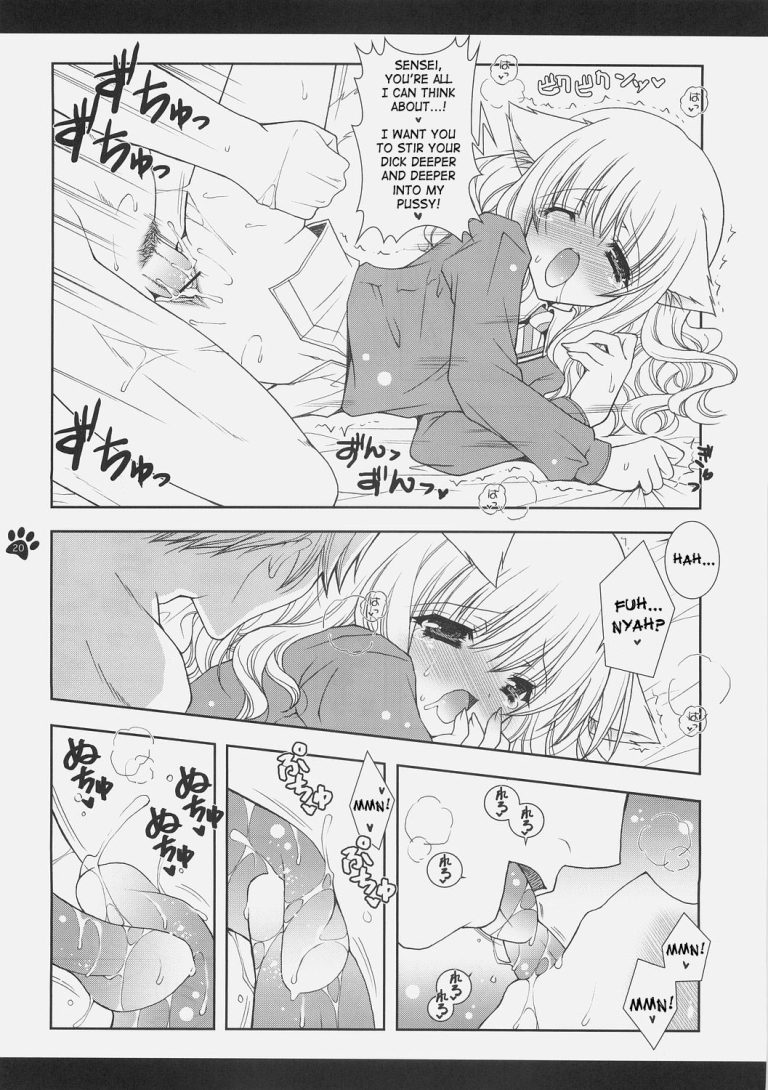 Mahou Shoujo Moeneko Ron hentai manga picture 16