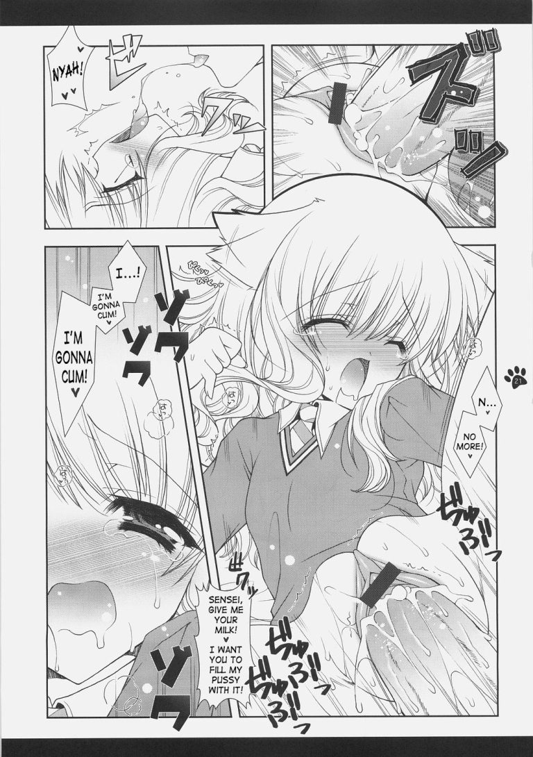 Mahou Shoujo Moeneko Ron hentai manga picture 17