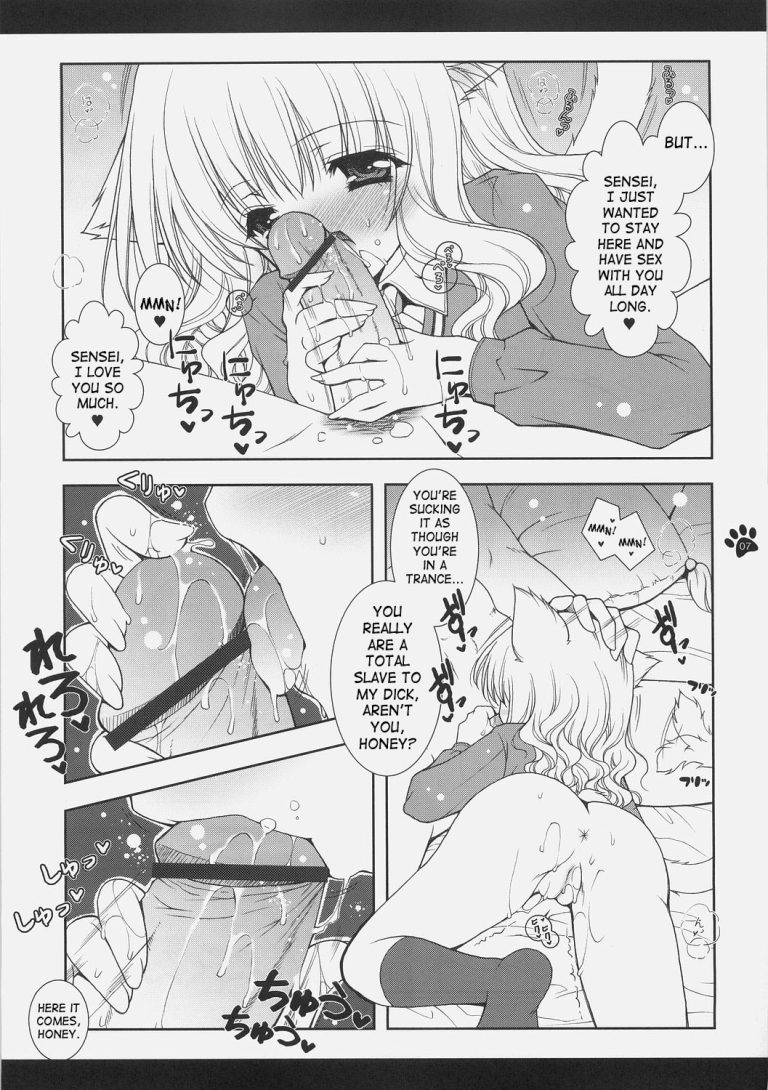 Mahou Shoujo Moeneko Ron hentai manga picture 3