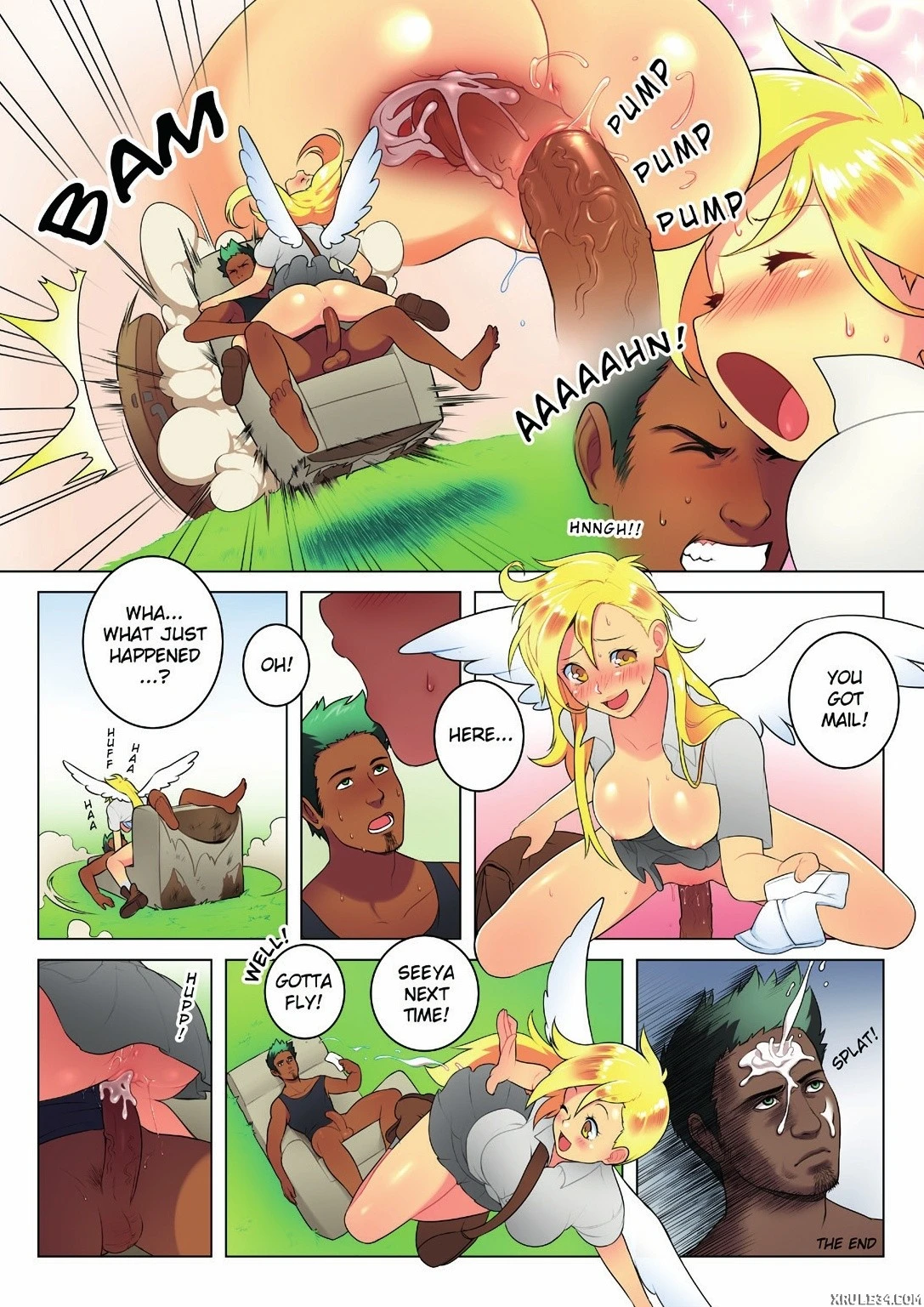 Mail porn comic picture 5