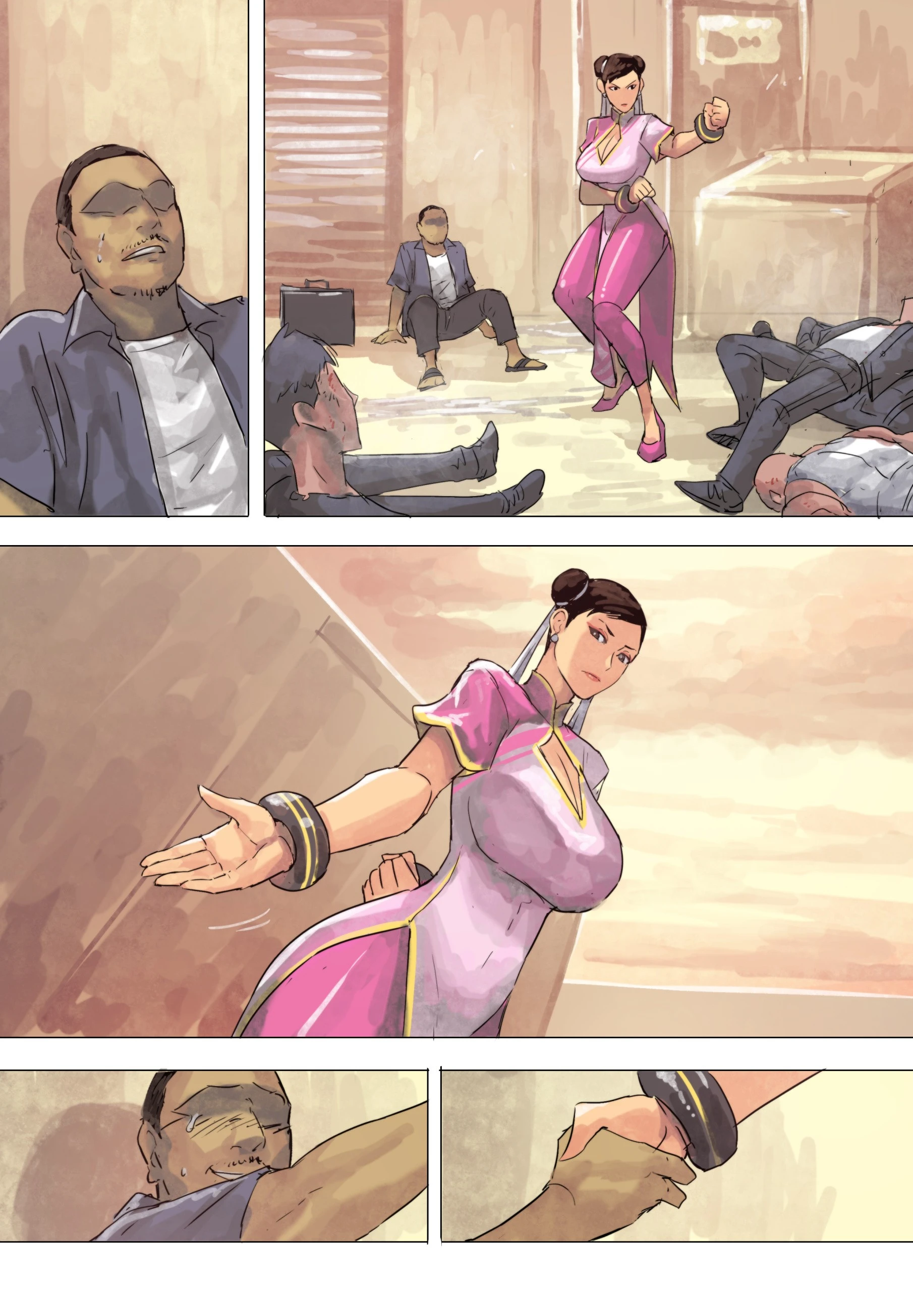 Master Private Spa Therapy porn comic picture 3