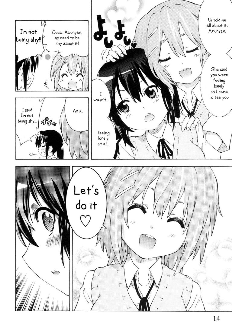 Mesomeso Azunyan! hentai manga picture 11