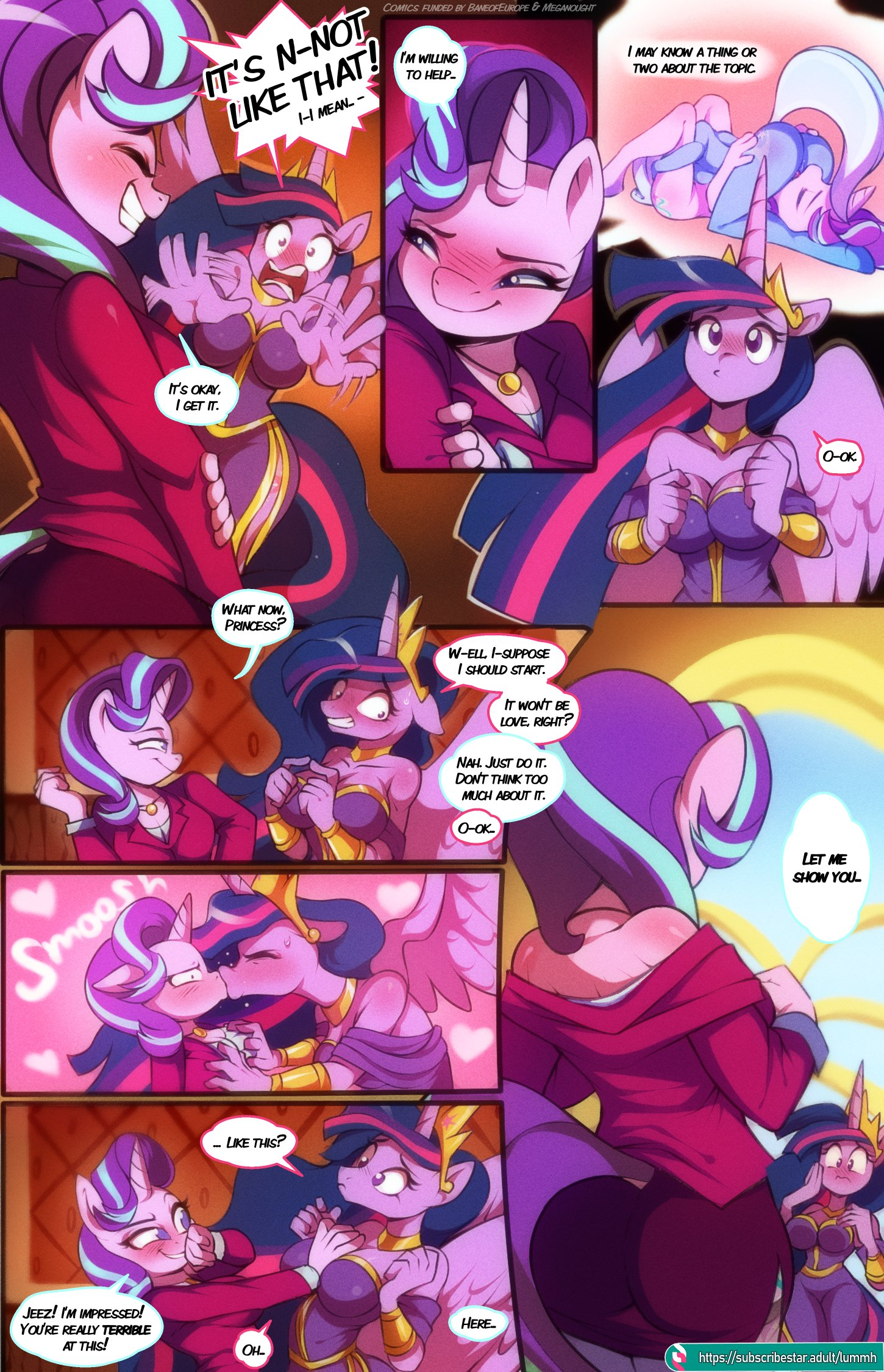 MLP Friendship With Benefits porn comic picture 2