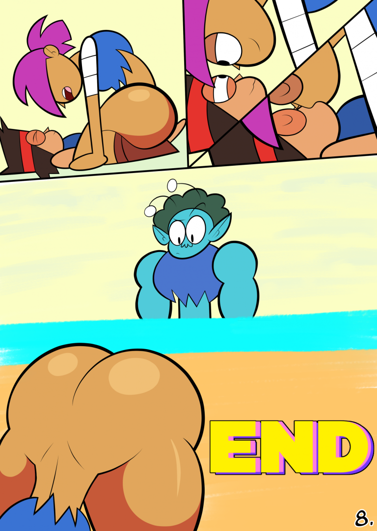 Morning shift - K.O.xEnid porn comic picture 8