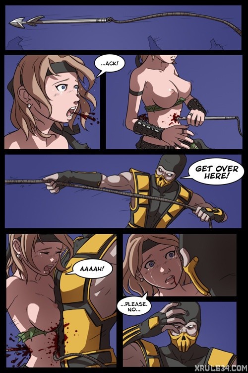 Mortal Kombat Sonya porn comic picture 4